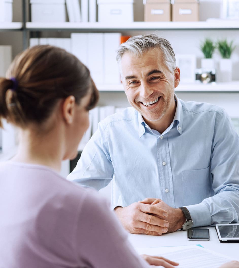 Photo of a business meeting