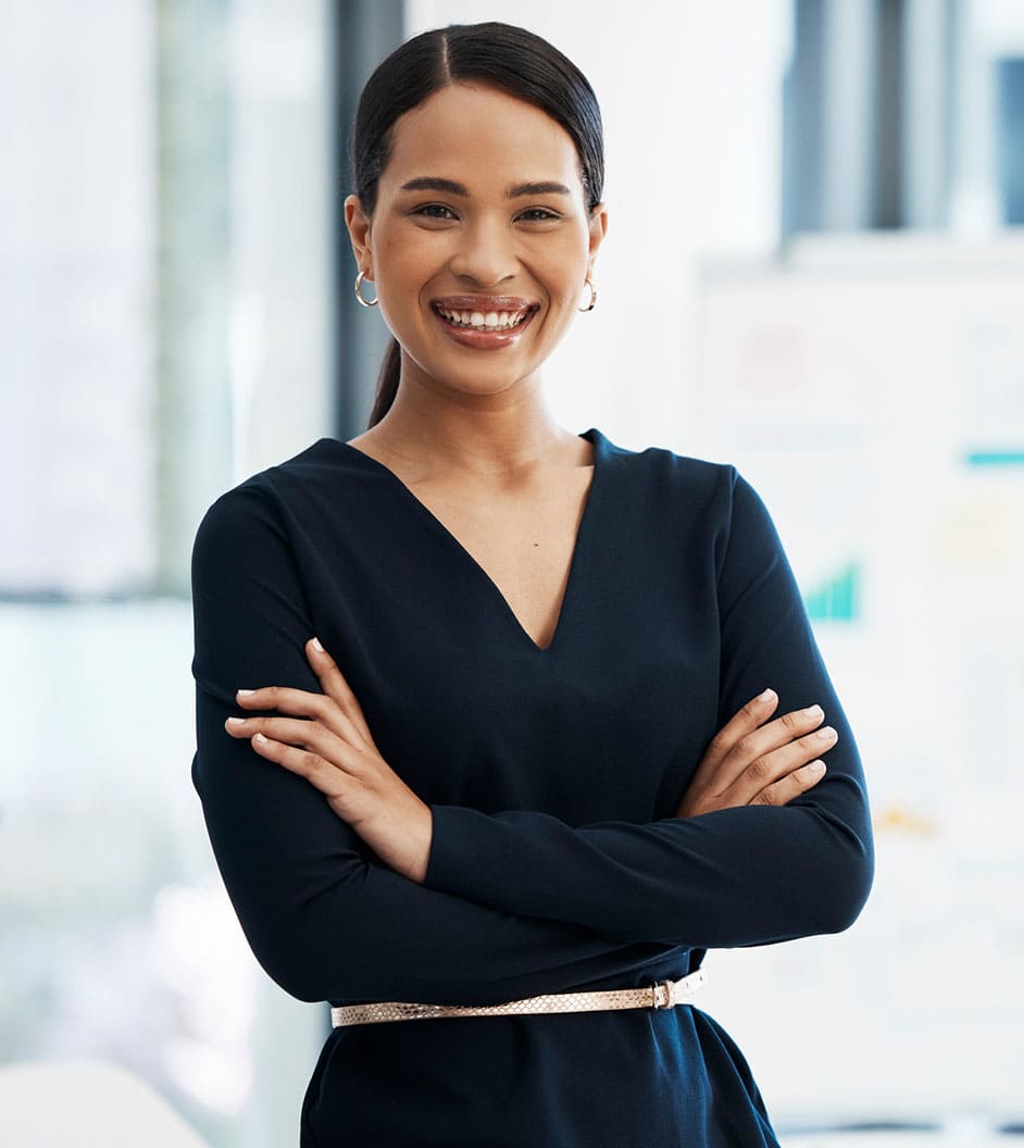 Photo of a female during a meeting